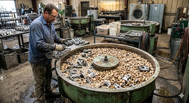 A Revolução do Polimento Industrial com Mídia Cerâmica